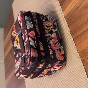 Vera Bradley Indiana Rose Floral Travel Jewelry Case